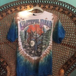 Grateful Dead 1994 Tour shirt REPRINT Liquid Blue